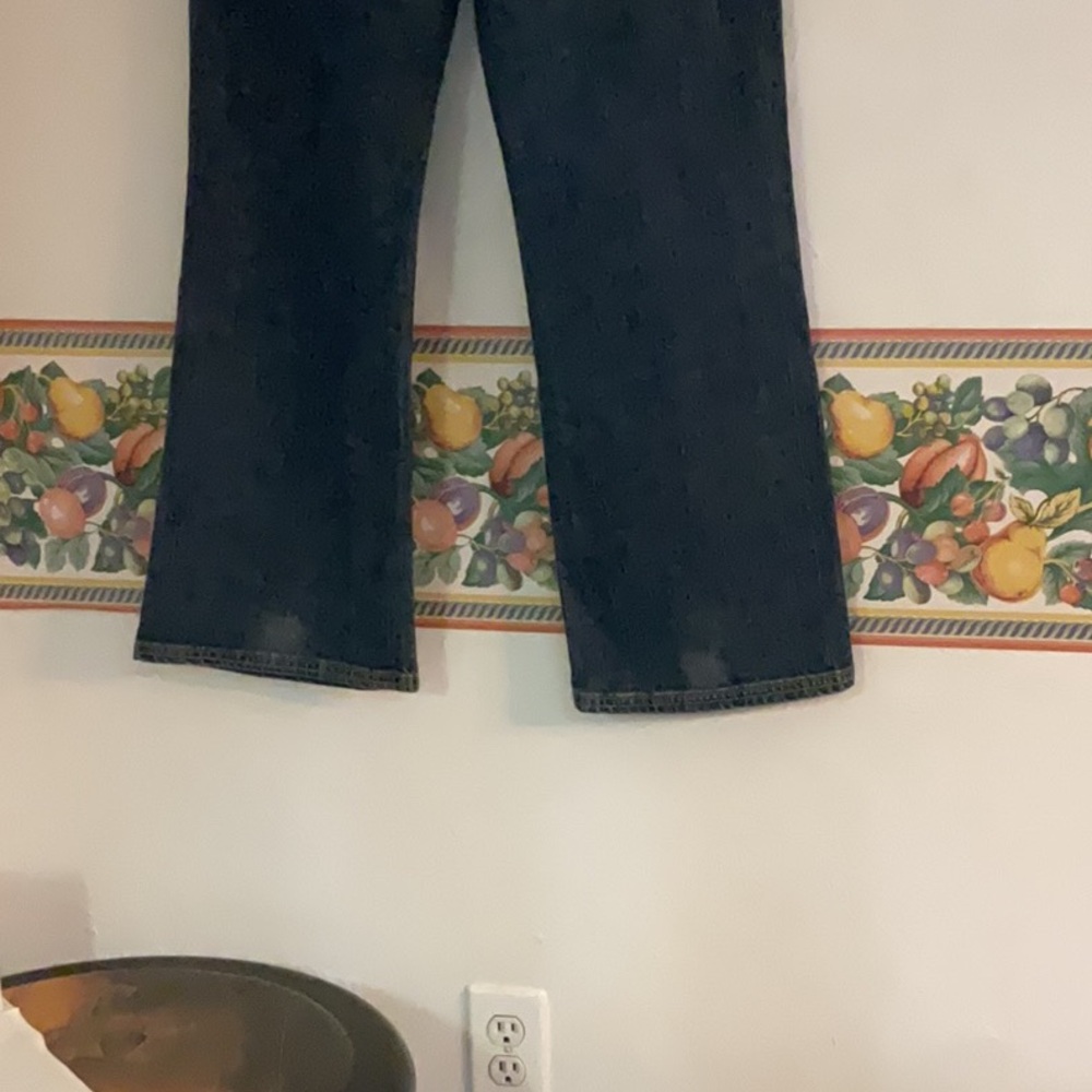 Calvin Klein Jeans Straight Leg Denim, Size  32/14, Dark Blue Denim - Picture 4 of 10